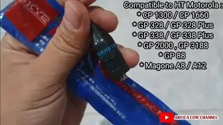 REVIUW ANTENA SKY2 RH 519 PORT TO HT MOTOROLA GP 338 GP 328 CP 1660 GP 2000 CP 1300