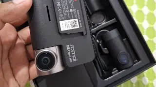 How to install dash camera to fronx. 70mai A810 font and rear camera installation sinhala.