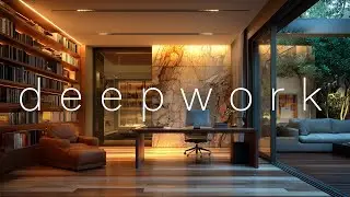 3 Hours Deep Focus Ambient Music for Study & Work | Cozy Library Office