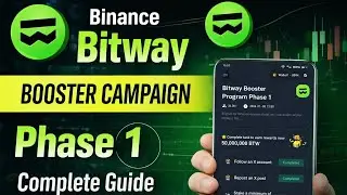 BTW Bitway booster program phase 1 Live | Complete guide 