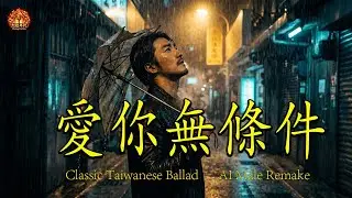 愛你無條件 | AI男聲再唱｜台語經典・慢搖滾版 | Classic Taiwanese Ballad – AI Male Remake