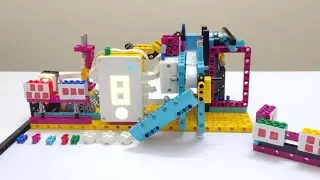Mathematics Robot | Counting Machine System | Lego Spike Prime