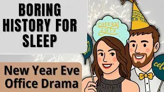 New Year Eve Office Drama | Calm Christmas Sleep Story (Boring History for Sleep)