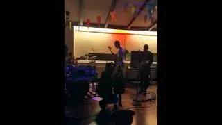 Robbert and me singing 