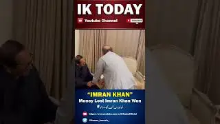 Money Lost Imran Khan Won | Asif Zardari | CM Punjab Election | Breaking News | IK Today | #shorts