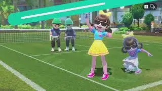 Nice Win! Nintendo Switch Sports: Tennis.