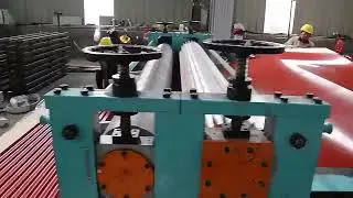 Color coated corrugated board is in production#machine #corrugatedboard