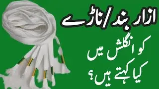 azarband ko English mein kya kahate hain? || azarband ki English kya hai? || azarband || nada