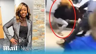 'America's worst mayor' Tiffany Henyard joins wild brawl at community meeting