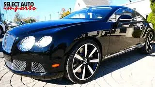 #21393, 2014 Bentley Continental GT Speed Coupe W12, Beluga, Select Auto Imports in Alexandria, VA