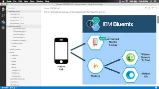 Voice Drive Apps With IBM Watson - In Detail