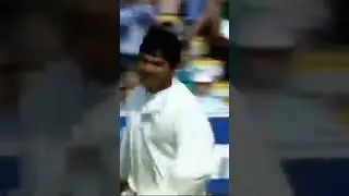 MUSHTAQ AHMED CLEANED UP ALEC STEWART.