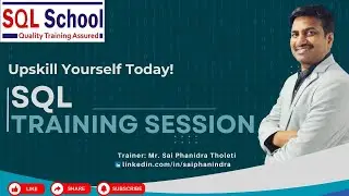 SQL Training Session I Online Training From #sqlschool #sql #azuresqlserver