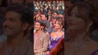 Urvashi Rautela & Taaha Shah together on IIFA Utsavam Awards 2024 #tahashah #urvashirautela