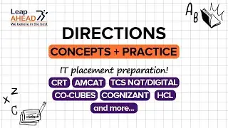 Directions | Reasoning Tricks | Placement Preparation #tcsnqt #exam #logicalreasoning #directions