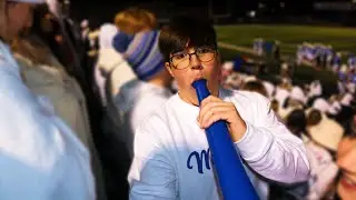HIGH SCHOOL VLOG 2021 (peprally + playoff football game)