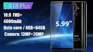 CUBOT X18 plus official rendering video