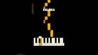 Kalinka 💃 Russian Folk Song 💃 EASY Beginner Piano Tutorial