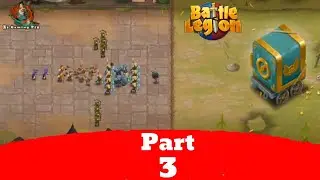Battle Legion - Mass Battle Gameplay Walkthrough Part 3 ||  Rank up to 5