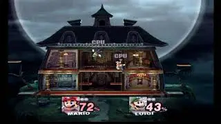 Super Smash Bros Brawl Mario VS Luigi