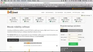$100 Loan With BitConnect! Day 1   Passive income   Bitcoin $3300