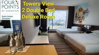 2 Double Bed Room Four Points by Sheraton KL Chinatown Jalan Petaling Jalan Balai Polis Kuala Lumpur