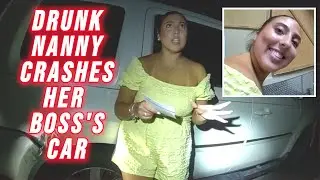 Drunk Nanny Crashes her Boss's Car at Almost DOUBLE the Limit