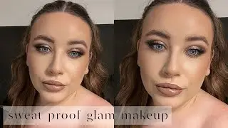 SWEAT PROOF GLAM - THIS MAKEUP WILL LAST! | for a festival, night out or rave | maxine lee harris