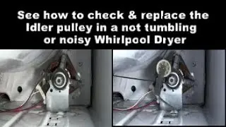 Барабан сушильной машины Whirlpool не вращается – натяжной шкив