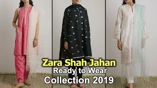 Latest ZARA SHAHJAHAN Ready To Wear Lawn Suits Summer 2019 Collections |&nbsp;Lawn Dresses Designs