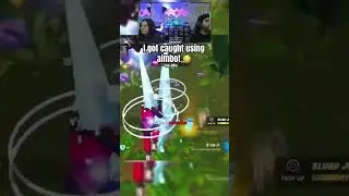 I got caught using aimbot 😳 #fortnite #shorts