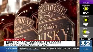 KUTV 2 reports new state liquor store opens in downtown SLC