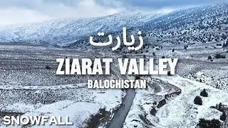 Snowfall in Quetta and Ziarat Baluchistan Pakistan 💨