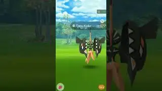 I got new shiny tapu koko legendary pokemon in 5star raid #pokemongo
