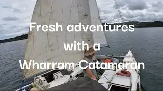 Wharram Catamaran gets a new mast