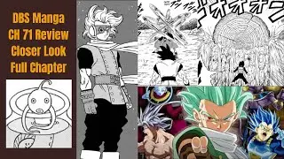 DBS Manga CH 71 Review & Closer L👀K, Granolah Prepares for Revenge, Gas Stronger than Frieza?