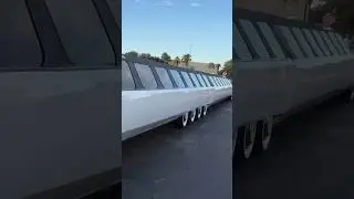 World's longest Car 🚘 #limousine #cars #worldrecord #shorts