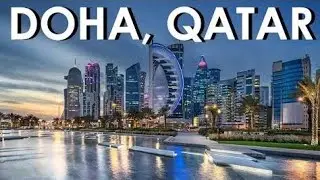 Doha, Qatar by Drone 4k ultra Hd video