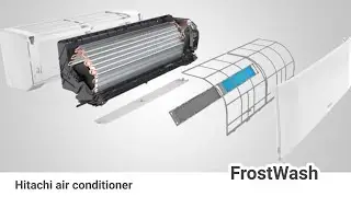 Hitachi air conditioner_Auto clean itself with Frost wash