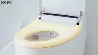 China smart toilets bathroom intelligent toilet contoured seat is Adjustable heated