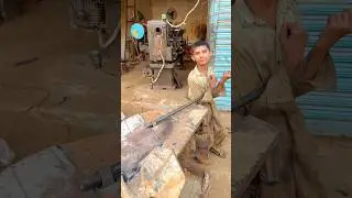 Easier close gap by Pakistani small boy welder with welding tool #shorts #small #skills