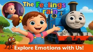🚂 The Feelings Train | Explore Emotions with Us! | english song for kids | เพลงภาษาอังกฤษเด็ก
