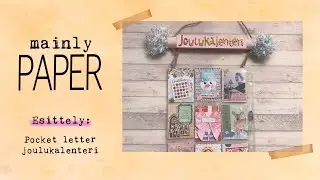 Esittely | Pocket letter joulukalenteri