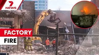 Hunt for firebugs who torched South Yarra's iconic Jam Factory | 7NEWS