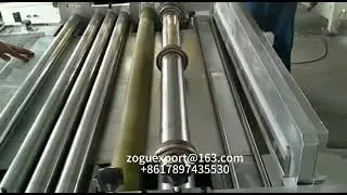 simple straightening slitting and cutting machine