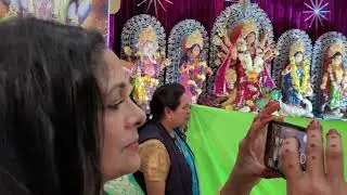 London Durga Puja. #viral #Bijayinee 