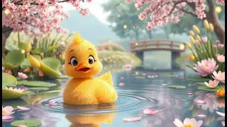 Baby Duck&rsquo;s Quacky Adventure Rhyme Song | Nursery Rhyme & Lyrics for Kids | Educational Kids Songs