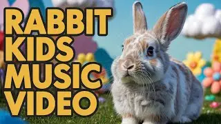 Cute Bunny Song for Babies | Hop Hop Bunny Rhymes and Educational Songs for Preschool Kids