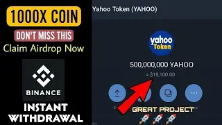 How to claim 500M YAHOO TOKEN'S Airdrop | Free Airdrop On Trust Wallet 2021