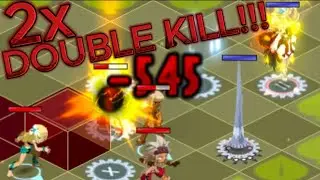 CRAZY Wakfu 4V4 PVP - TWO DOUBLE KILLS IN A SINGLE MATCH!!!